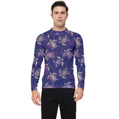 Turtles  Men s Long Sleeve Rash Guard by SychEva