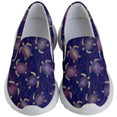 Turtles  Kids Lightweight Slip Ons by SychEva