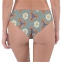 Flowers leaves. floristic pattern Reversible Classic Bikini Bottoms View2