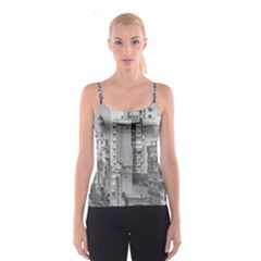 Aerial View Montevideo Uruguay Spaghetti Strap Top by dflcprintsclothing