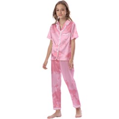 Jhhjj Kids  Satin Short Sleeve Pajamas Set by kcreatif