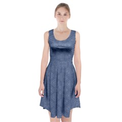 Denimeffetcolorbleu65 Racerback Midi Dress by kcreatif