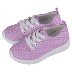 Hexagonal Pattern Unidirectional Kids  Lightweight Sports Shoes by Dutashop