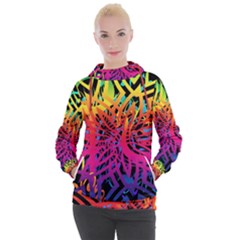 Abstract Jungle Women s Hooded Pullover by icarusismartdesigns