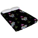 Skull Pattern Fitted Sheet (Queen Size) View2