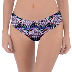 Diamond Spots Reversible Classic Bikini Bottoms by Sparkle