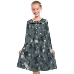 Abstract Texture Surface Print Kids  Midi Sailor Dress by dflcprintsclothing