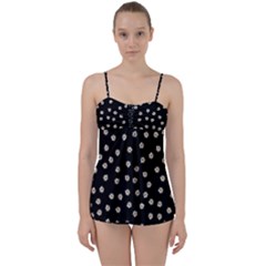 Pattern Marguerites Babydoll Tankini Set by kcreatif