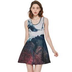 Blue Whale In The Clouds Inside Out Reversible Sleeveless Dress by goljakoff