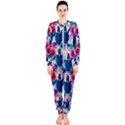 Tropical Flowers Turtles CBDOilPrincess 9a8efa63-1b6b-4226-a85c-858859e581d8 OnePiece Jumpsuit (Ladies)  View1