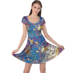 My Pour Cup Painting 7 1 Cbdoilprincess   Df5b0c77-5a26-49cd-826f-75cf5d9c0a00 Cap Sleeve Dress by CBDOilPrincess1