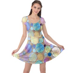 Tiles Cbdoilprincess Eb49aa06-f1b9-412e-836d-30c28dd8f7d9 Cap Sleeve Dress by CBDOilPrincess1