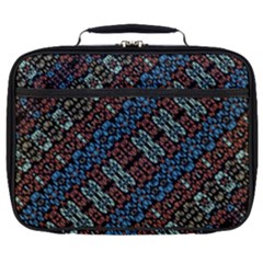 Multicolored Mosaic Print Pattern Full Print Lunch Bag by dflcprintsclothing