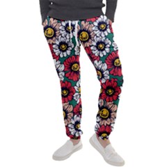 Daisy Colorfull Seamless Pattern Men s Jogger Sweatpants by Kizuneko