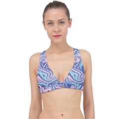 Vector Vivid Marble Pattern 10 Classic Banded Bikini Top by goljakoff