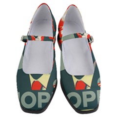 Trump Nope Women s Mary Jane Shoes by goljakoff