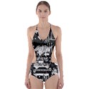 Skater-underground2 Cut-Out One Piece Swimsuit View1