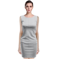 Zappwaits - Fine Sleeveless Velvet Midi Dress by zappwaits