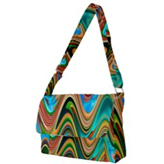 Icecreams2 Full Print Messenger Bag (s) by PollyParadise