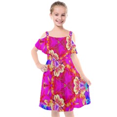 Newdesign Kids  Cut Out Shoulders Chiffon Dress by LW41021