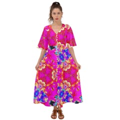 Newdesign Kimono Sleeve Boho Dress by LW41021