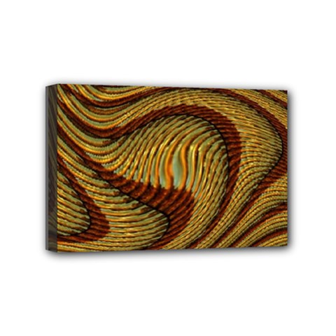 Golden Sands Mini Canvas 6  X 4  (stretched) by LW41021