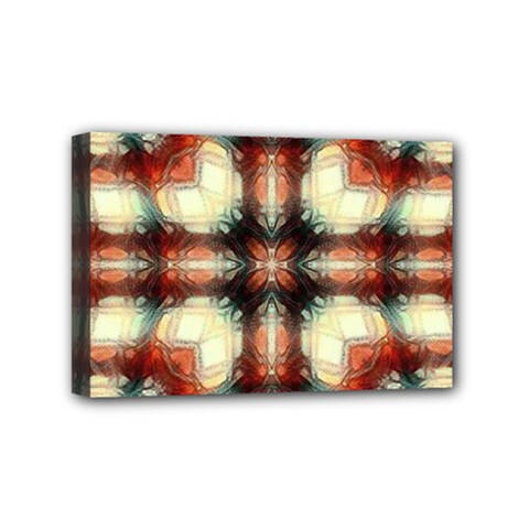 Royal Plaid  Mini Canvas 6  X 4  (stretched) by LW41021