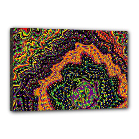 Goghwave Canvas 18  X 12  (stretched) by LW41021