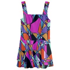 Abstract  Kids  Layered Skirt Swimsuit by LW41021