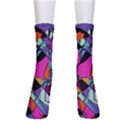 Abstract  Men s Crew Socks View1