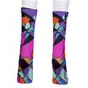 Abstract  Men s Crew Socks View2