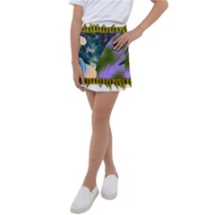 Jungle Lion Kids  Tennis Skirt by LW41021