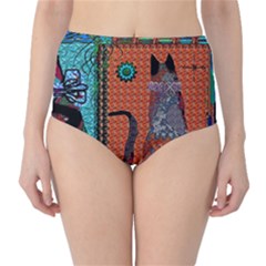 Cats Classic High-waist Bikini Bottoms by LW41021