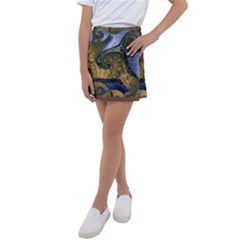 Sea Of Wonder Kids  Tennis Skirt by LW41021