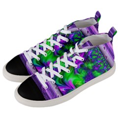 Feathery Winds Men s Mid-top Canvas Sneakers by LW41021