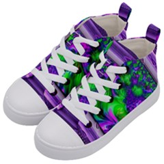 Feathery Winds Kids  Mid-top Canvas Sneakers by LW41021