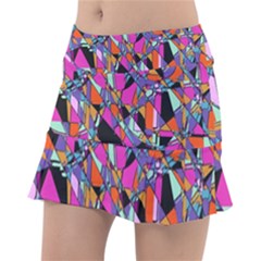 Abstract Classic Tennis Skirt by LW41021