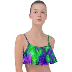 Feathery Winds Frill Bikini Top by LW323