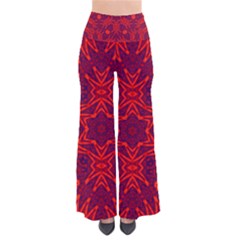 Red Rose So Vintage Palazzo Pants by LW323