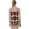 Royal Plaid Babydoll Tankini Set View2