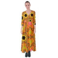 Sassafras Button Up Maxi Dress by LW323