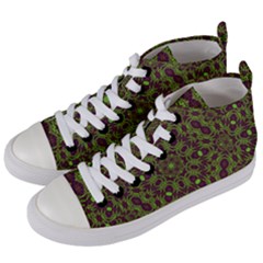 Greenspring Women s Mid-top Canvas Sneakers by LW323