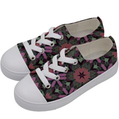 Tropical Island Kids  Low Top Canvas Sneakers by LW323