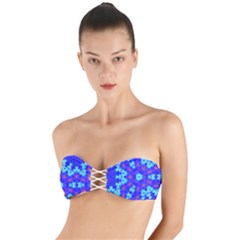 Blueberry Twist Bandeau Bikini Top by LW323