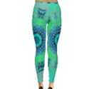 Blue green  Twist Inside Out Leggings View2