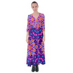 Glory Light Button Up Maxi Dress by LW323