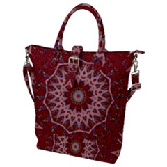 Redyarn Buckle Top Tote Bag by LW323