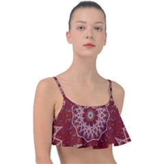 Redyarn Frill Bikini Top by LW323