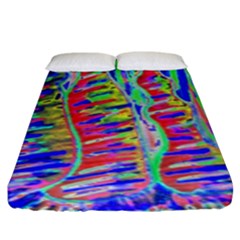 Vibrant-vases Fitted Sheet (king Size) by LW323