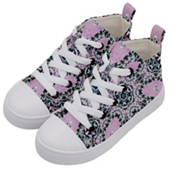 Lacygem-2 Kids  Mid-top Canvas Sneakers by LW323